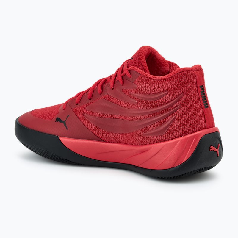 Scarpe da basket da uomo PUMA Court Pro per tutti i tempi rosso/puma nero 3