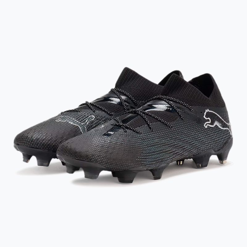 PUMA Future 7 Ultimate FG/AG scarpe da calcio puma nero/puma argento 8