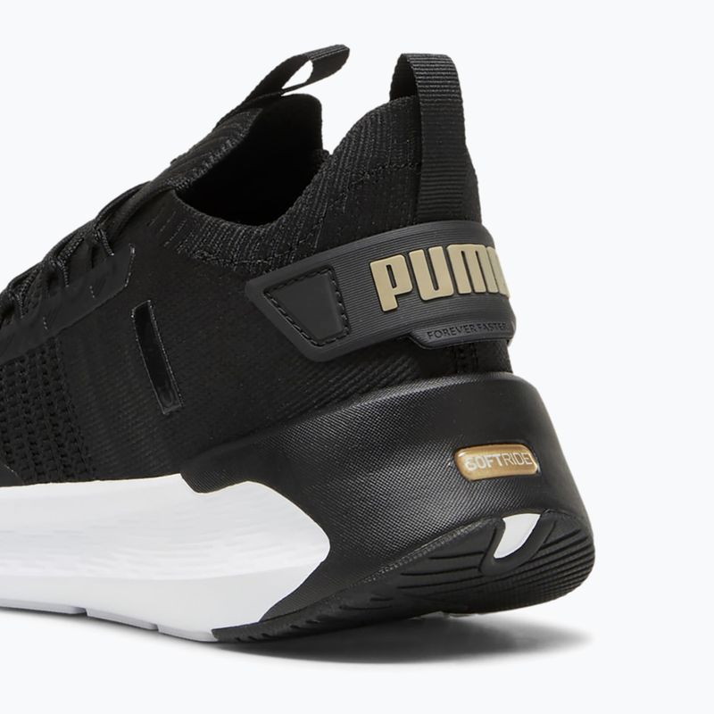 Scarpe da corsa da donna PUMA Softride Symmetry Fuzion puma nero/puma oro 6