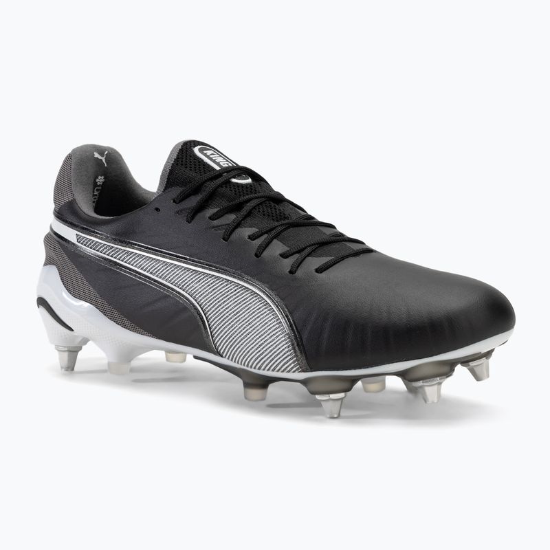 PUMA King Ultimate MxSG scarpe da calcio uomo puma nero/puma bianco/grigio scuro freddo