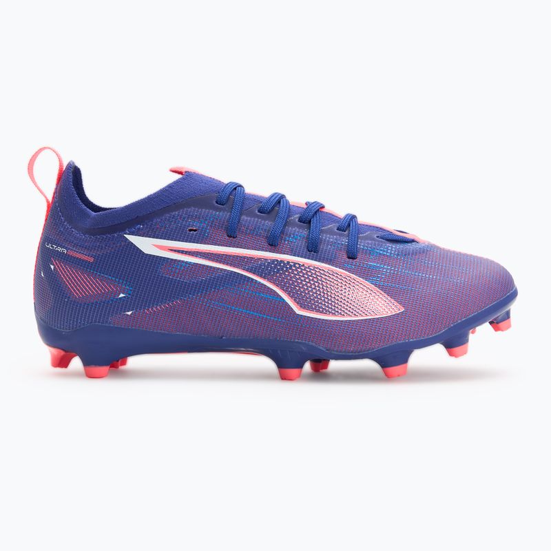 Scarpe da calcio PUMA Ultra 5 Pro FG/AG Jr da bambino lapislazzuli/puma bianco/tramonto 2