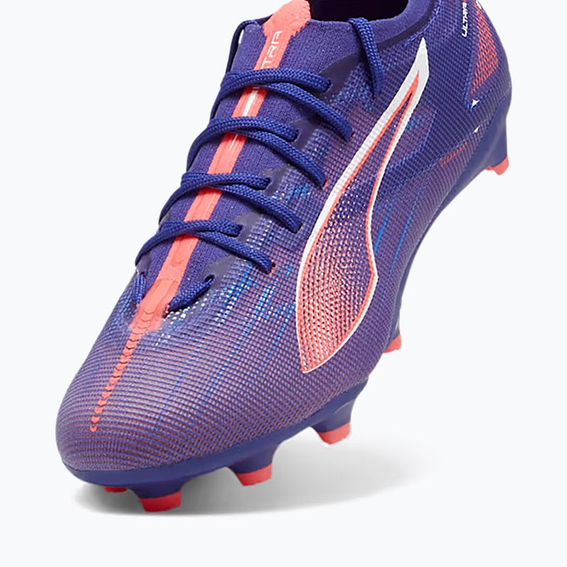 Scarpe da calcio PUMA Ultra 5 Pro FG/AG Jr da bambino lapislazzuli/puma bianco/tramonto 12