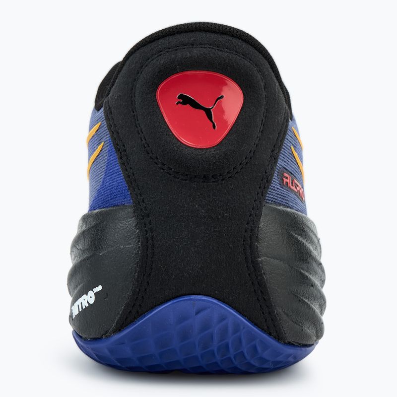 Scarpe da basket da uomo PUMA All-Pro Nitro Crowd Craze lapislazzuli/verde freddo/puma nero 6