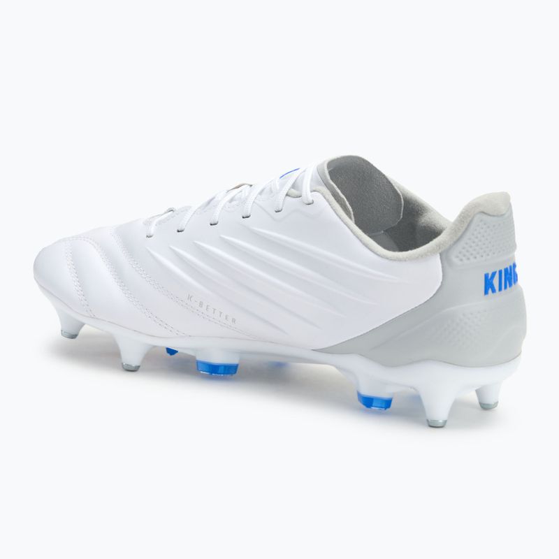 PUMA King Pro MxSG scarpe da calcio da uomo puma bianco/bluemazing/grigio chiaro/tramonto 3