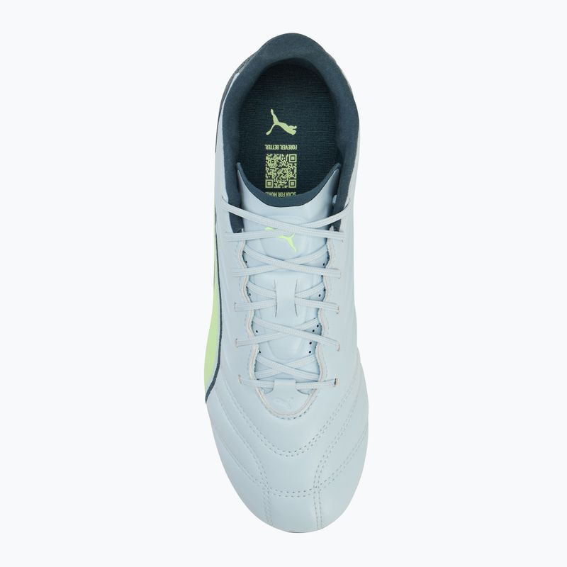 Scarpe da calcio PUMA King Pro FG/AG Uomo: rugiada smerigliata/mela frizzante 5