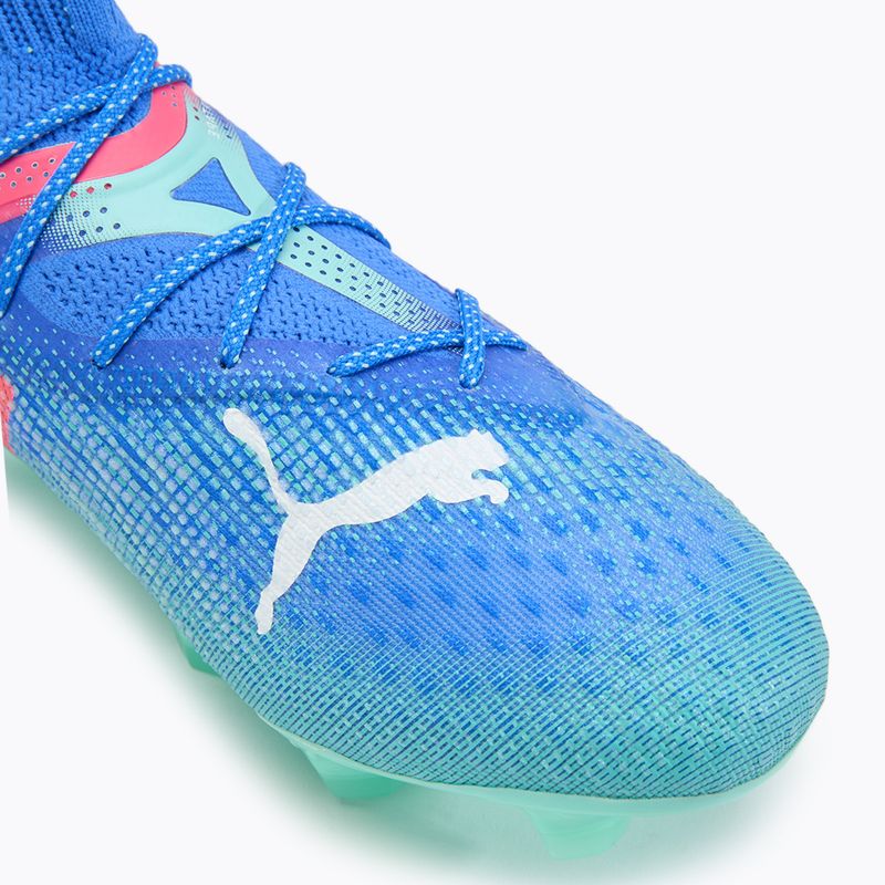 PUMA Future 7 Ultimate FG/AG bluemazing/puma white/electric peppermint scarpe da calcio 7