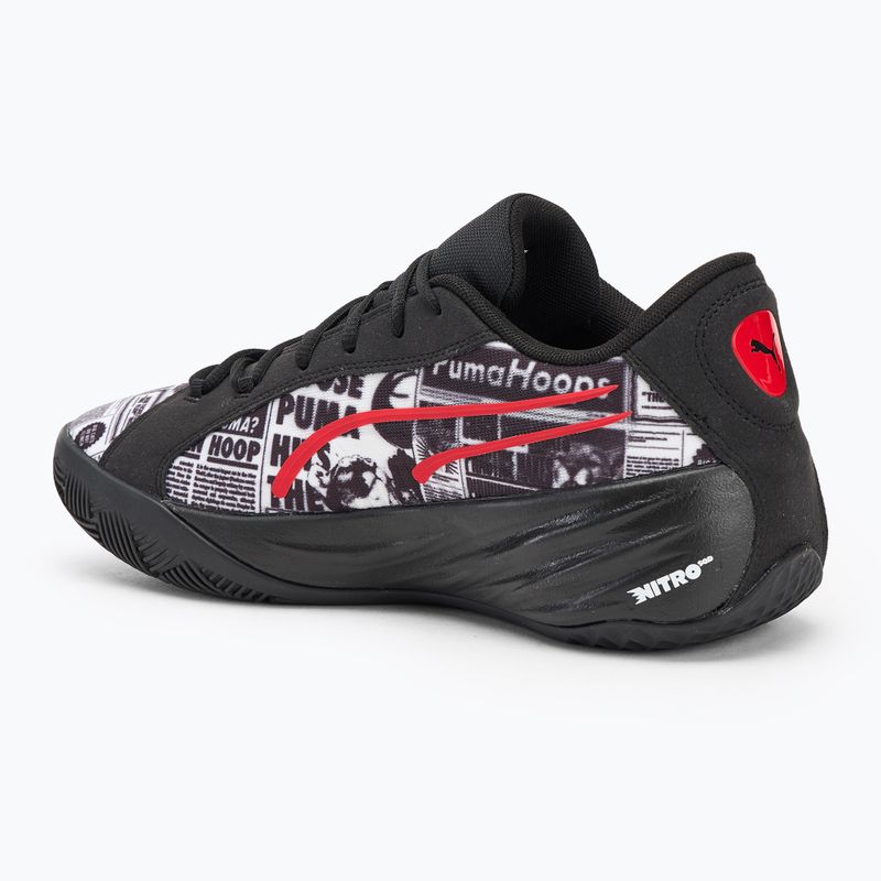 Scarpe da basket da uomo PUMA All-Pro Nitro Media Day puma nero 3