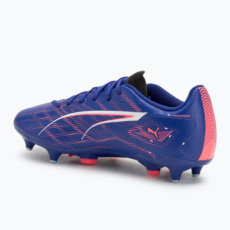 Scarpe da calcio PUMA Ultra 5 Play MxSG lapislazzuli/puma white/sunset glow 3