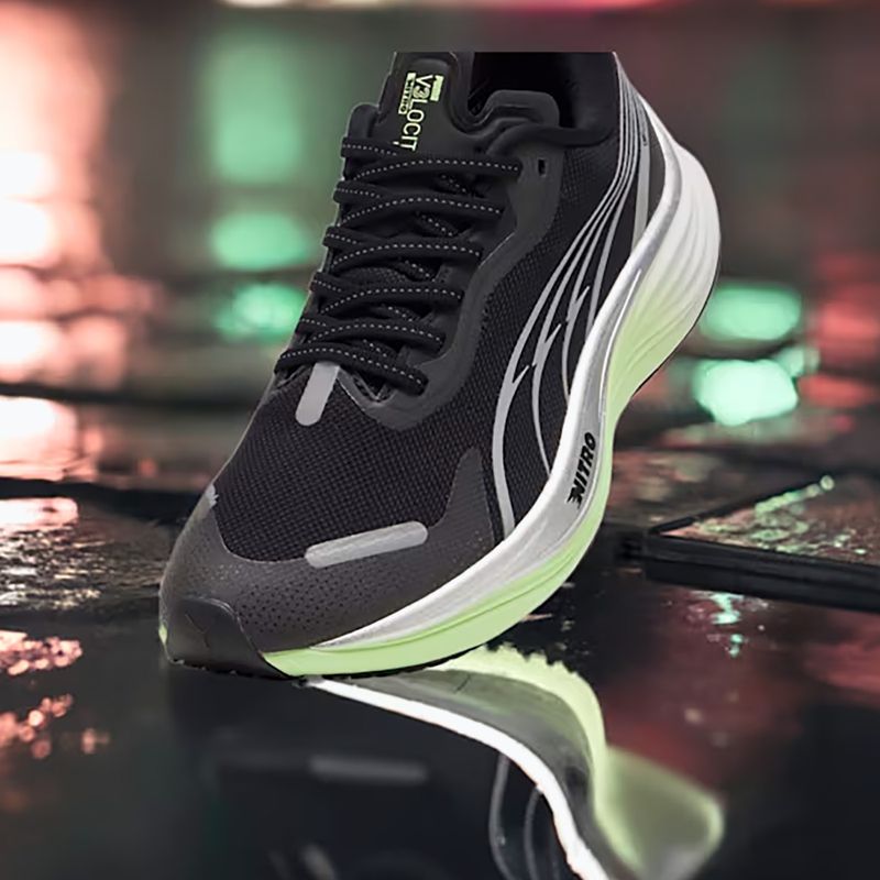 Scarpe da corsa donna PUMA Velocity Nitro 3 GTX puma nero/puma argento 15