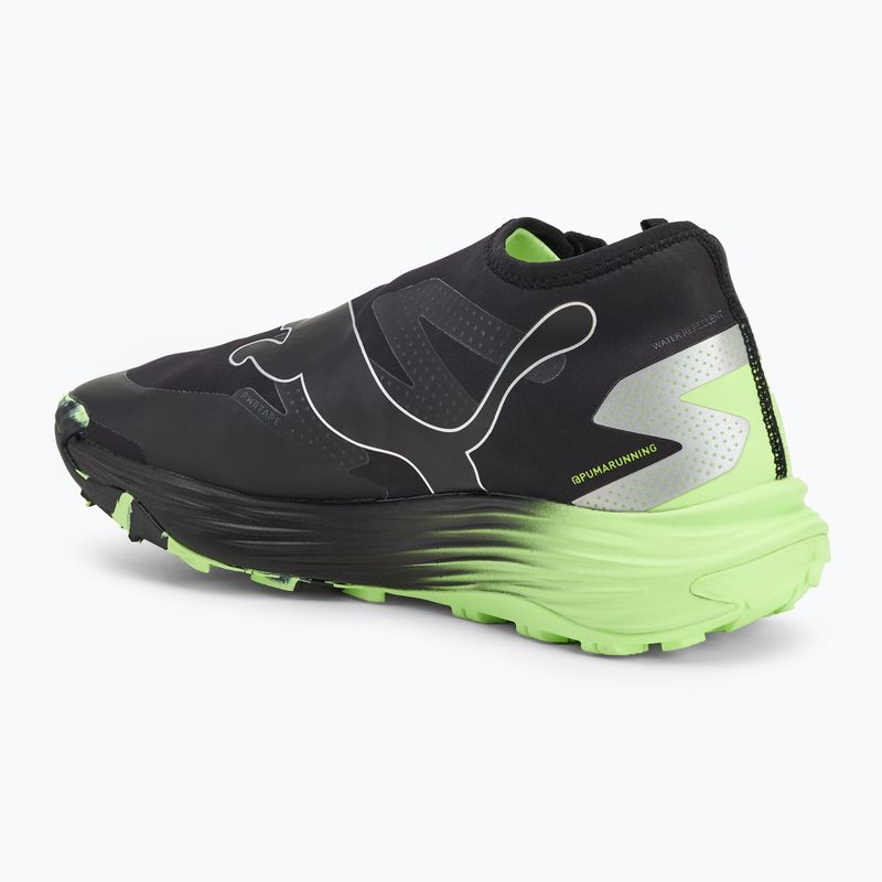 Scarpe da corsa da uomo PUMA Voyage Nitro 3 disc nero/argento/mela frizzante 3