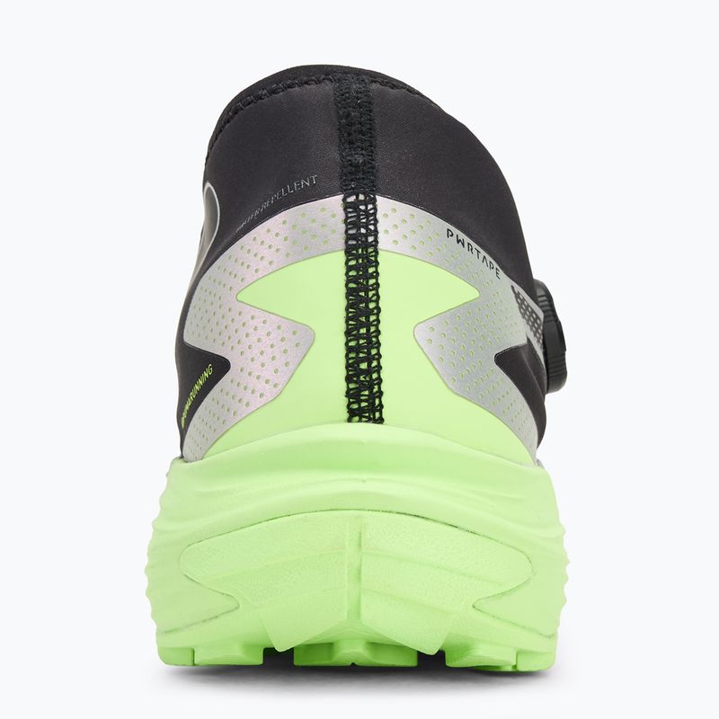Scarpe da corsa da uomo PUMA Voyage Nitro 3 disc nero/argento/mela frizzante 6