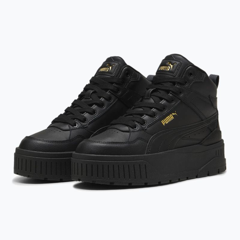 PUMA Karmen II Idol Mid scarpe da donna puma nero/pima nero/puma oro 3