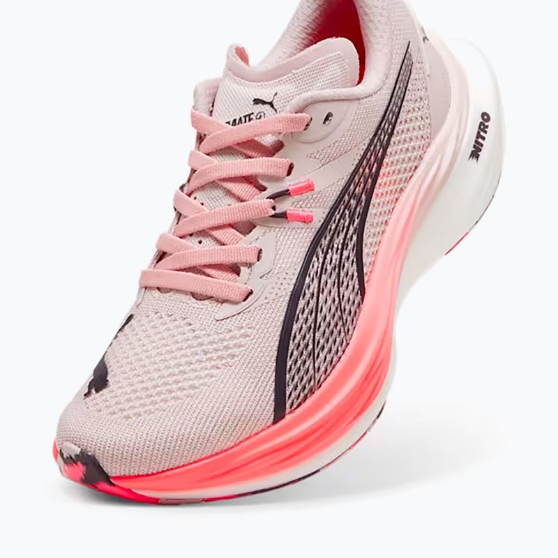 Scarpe da corsa da donna PUMA Deviate Nitro hypnotic rush malva 11