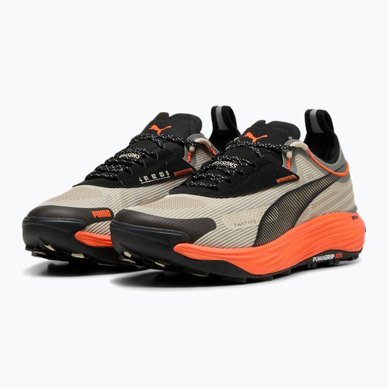 Scarpe da corsa da uomo PUMA Voyage Nitro 3 Tech polvere del deserto/flame flicker 8