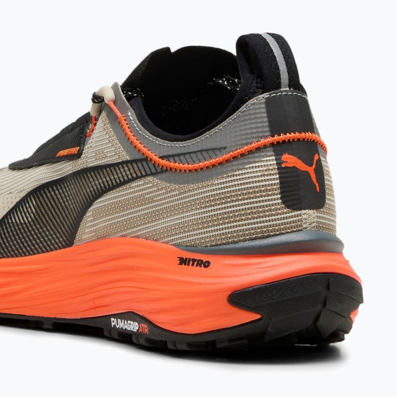 Scarpe da corsa da uomo PUMA Voyage Nitro 3 Tech polvere del deserto/flame flicker 13