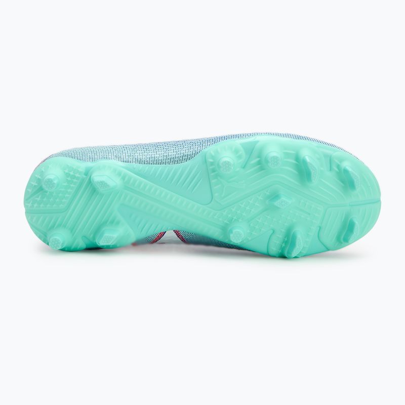 PUMA Future 7 Pro FG/AG Jr scarpe da calcio da bambino bluemazing/puma bianco/elettrico peppermint 4