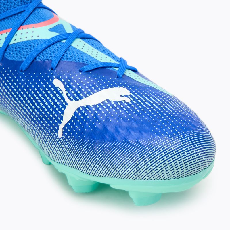 PUMA Future 7 Pro FG/AG Jr scarpe da calcio da bambino bluemazing/puma bianco/elettrico peppermint 7