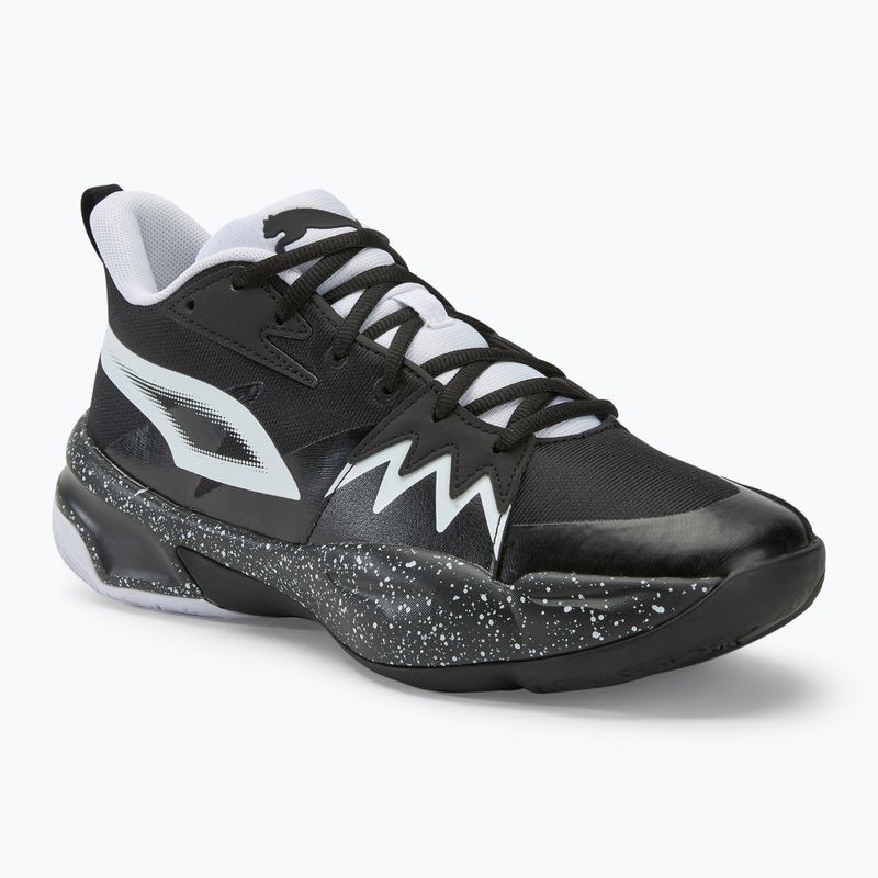 Scarpe da basket uomo PUMA Genetics Speckle puma nero/puma bianco