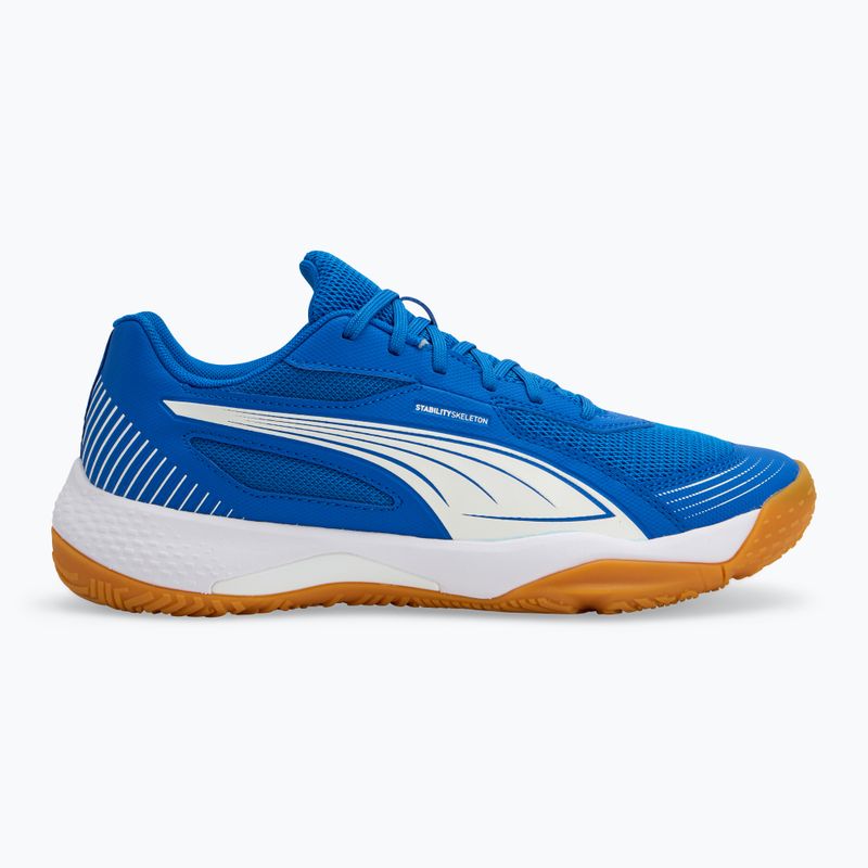 PUMA Solarflash III puma team royal/puma bianco scarpa sportiva indoor 2