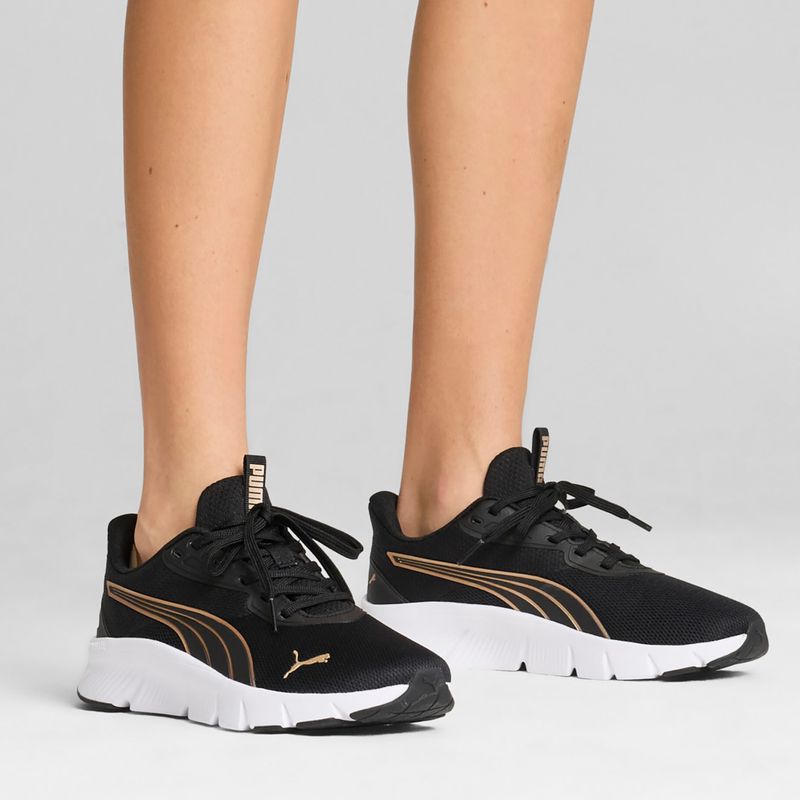 PUMA FlexFocus Lite Modern scarpe da corsa puma nero/puma oro 8