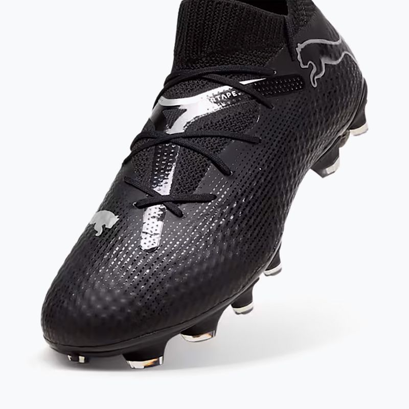 Scarpe da calcio da uomo PUMA Future 7 Pro FG/AG puma nero/puma argento 12