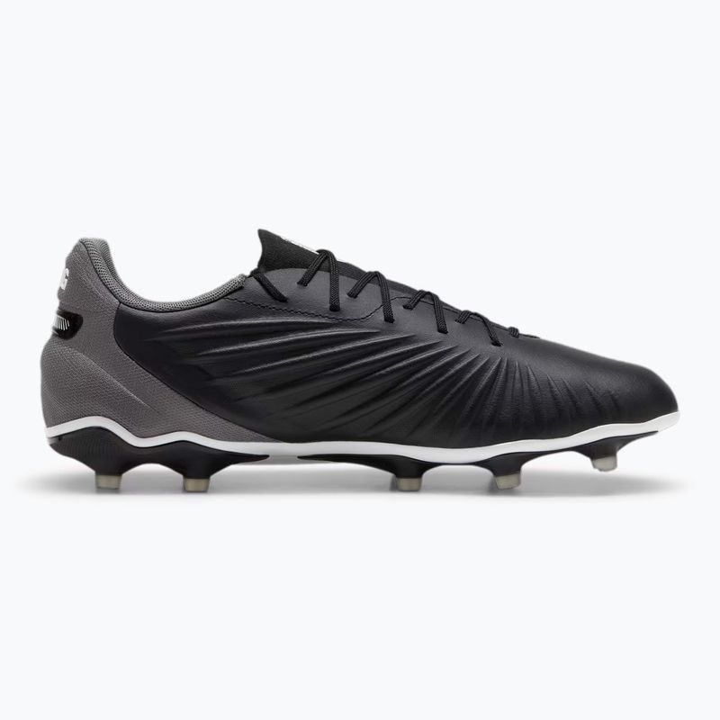 PUMA King Match FG/AG scarpe da calcio puma nero/puma bianco/grigio scuro freddo 9