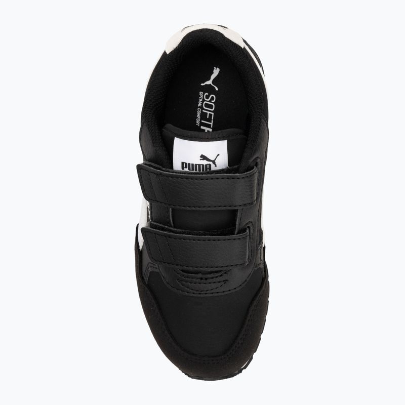 PUMA ST Runner v4 NL V PS scarpe junior puma nero/puma bianco 5