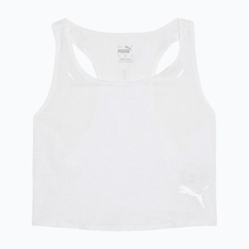 Canotta da running da uomo PUMA Run Ultraspun Singlet puma bianco/aop