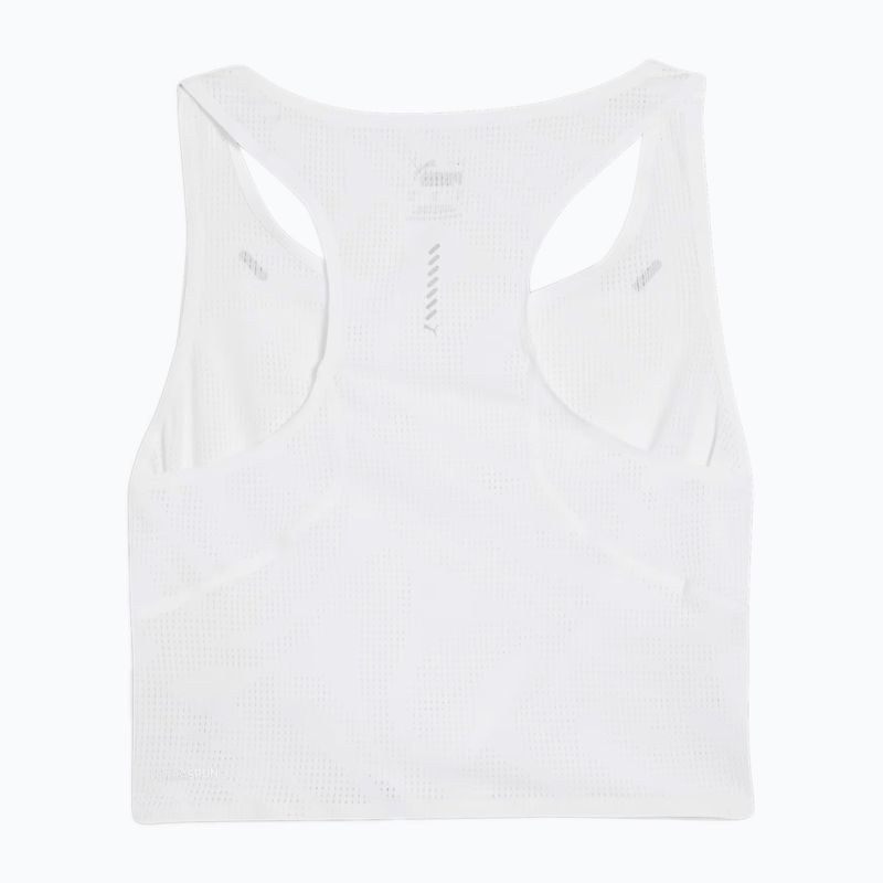 Canotta da running da uomo PUMA Run Ultraspun Singlet puma bianco/aop 2