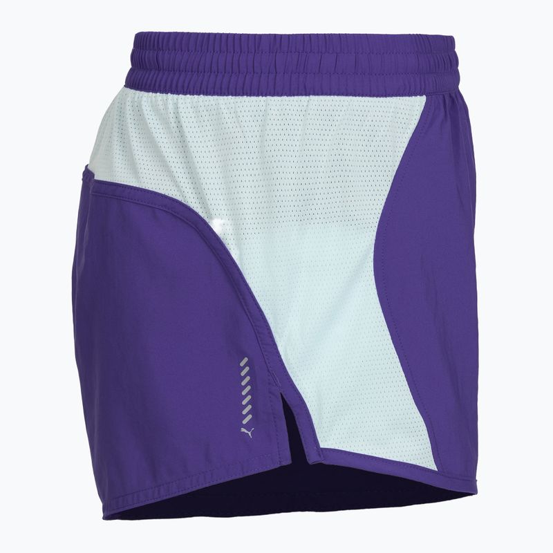 Pantaloncini da corsa da donna Puma Run Favorite Velocity 3" Shorts violet/blue/silver/black 4