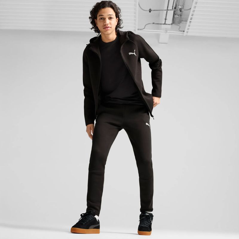 Felpa da uomo PUMA Evostripe Hoodie FZ DK puma nero 4