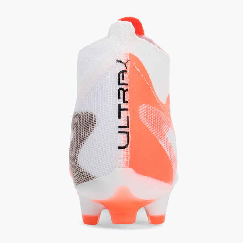 Scarpe da calcio da uomo PUMA Ultra 5 Match+ FG/AG puma bianco/puma nero/rosso brillante 6
