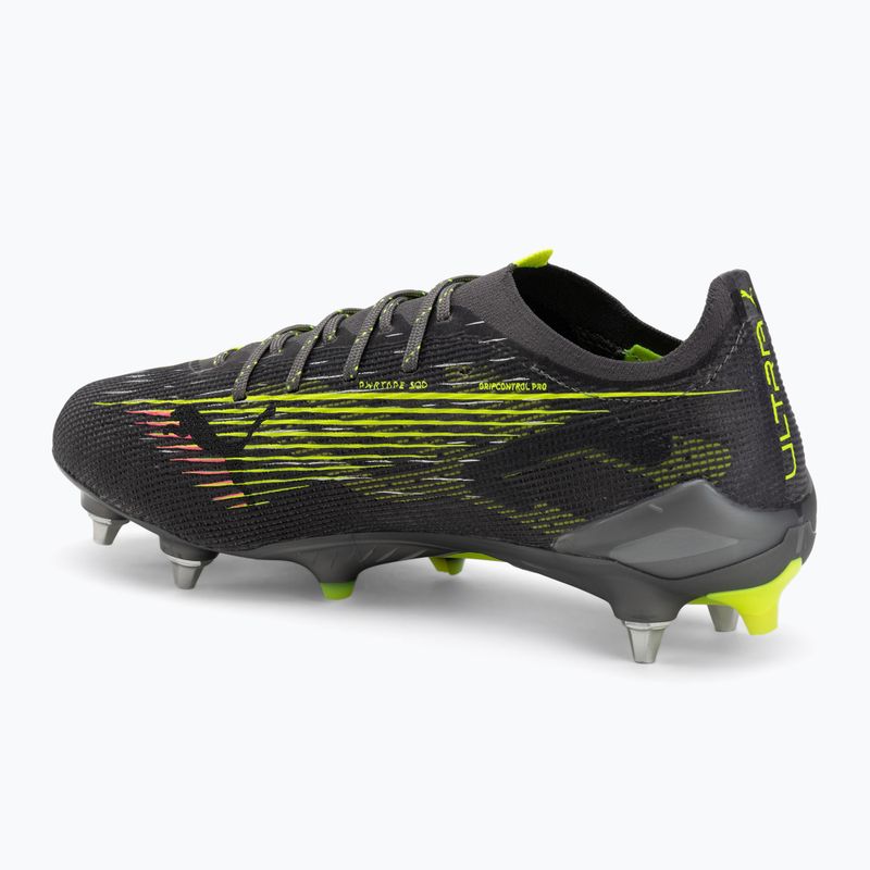 PUMA scarpe da calcio da uomo Ultra 5 Ultimate MxSG opaco invecchiato argento/giallo allarme/sole colpito 3