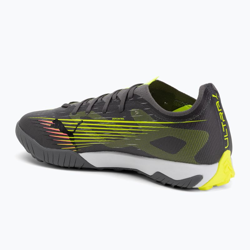 Scarpe da calcio PUMA uomo Ultra 5 Match TT opaco argento invecchiato/allarme giallo/puma argento invecchiato 3