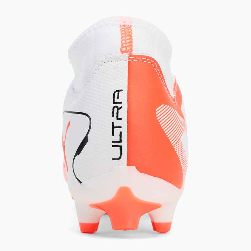 Scarpe da calcio da uomo PUMA Ultra 5 Play+ FG/AG puma bianco/puma nero/rosso brillante 6