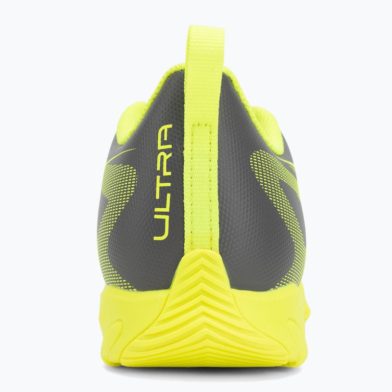 Scarpe da calcio PUMA Ultra 5 Play IT Jr per bambini argento opaco/allarme giallo/puma argento opaco 6