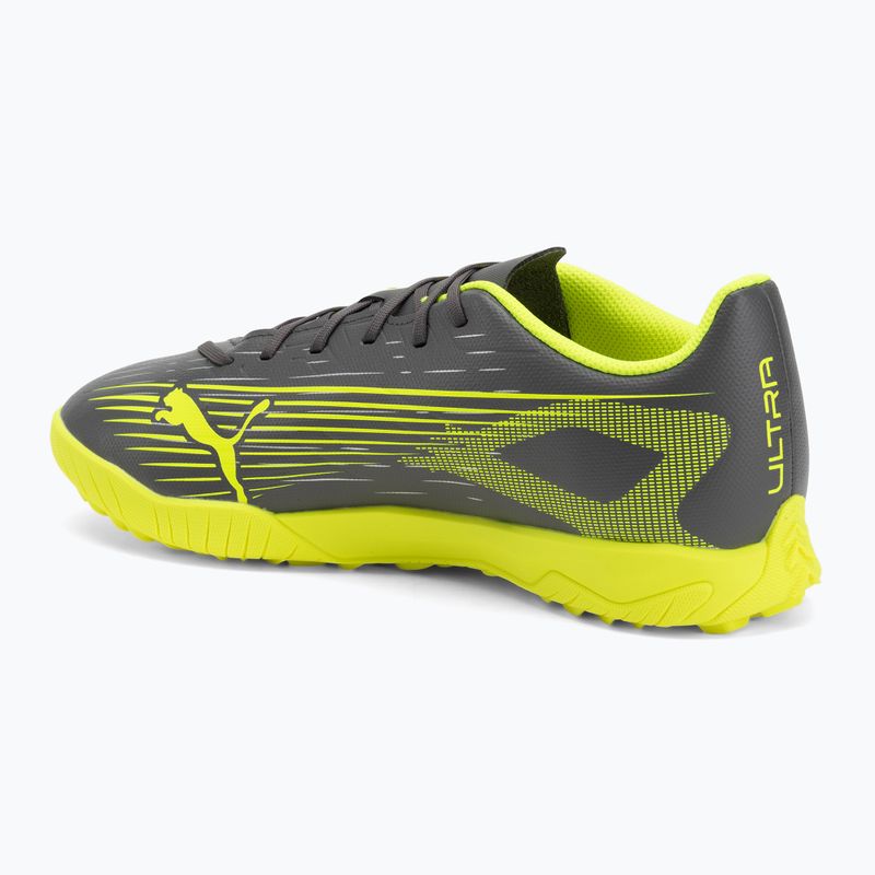 Scarpe da calcio PUMA uomo Ultra 5 Play TT opaco argento invecchiato/allarme giallo/puma argento invecchiato 3