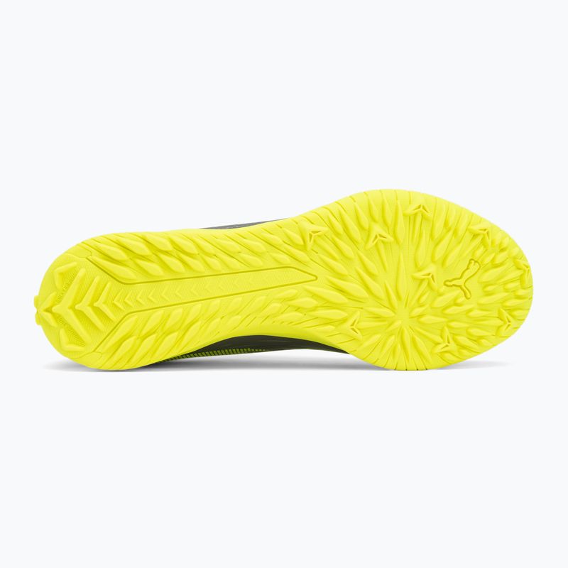 Scarpe da calcio PUMA uomo Ultra 5 Play TT opaco argento invecchiato/allarme giallo/puma argento invecchiato 4