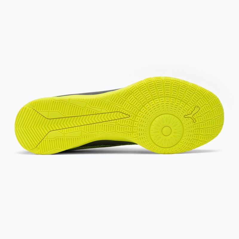 Scarpe da calcio PUMA uomo Ultra 5 Play IT opaco argento invecchiato/allarme giallo/puma argento invecchiato 4