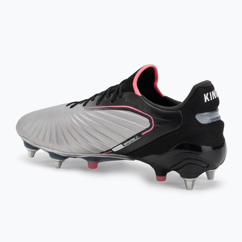 PUMA King Ultimate MxSG scarpe da calcio da uomo puma silver/puma nero/sun struck/puma bianco 3