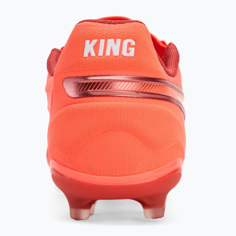 PUMA King Match FG/AG scarpe da calcio da uomo rosso incandescente/puma bianco/rosso fuoco 6