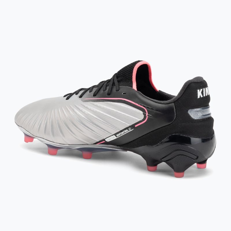 PUMA King Ultimate FG/AG scarpe da calcio da uomo puma silver/puma nero/sun struck/puma bianco 3