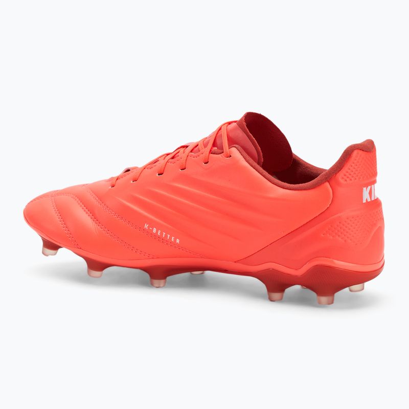 PUMA King Pro FG/AG scarpe da calcio da uomo rosso incandescente/puma bianco/rosso fuoco 3