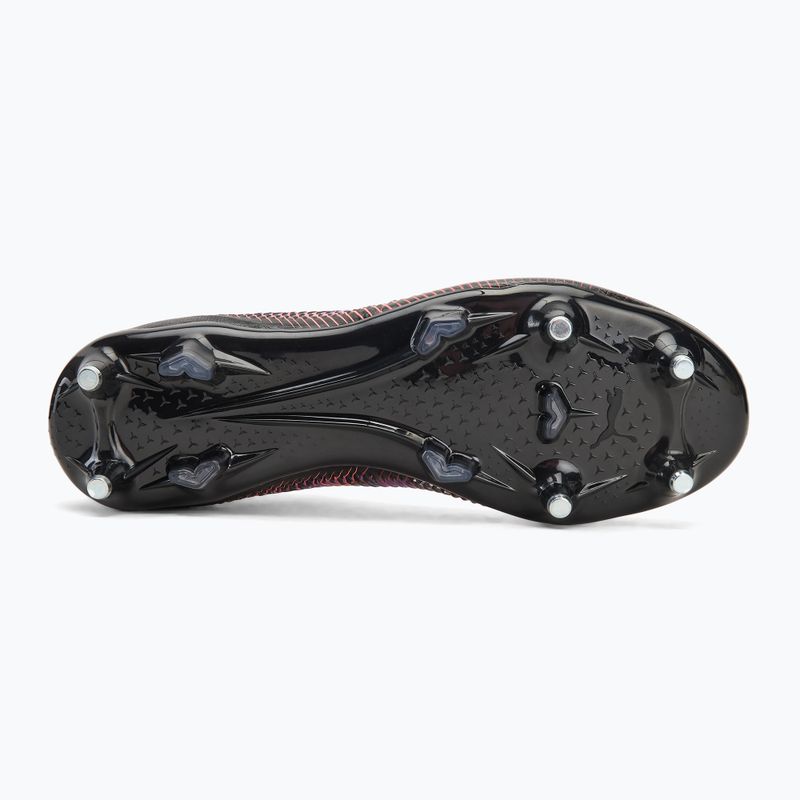 PUMA Future 8 Match MxSG scarpe da calcio uomo puma nero/puma bianco/rosso incandescente 4