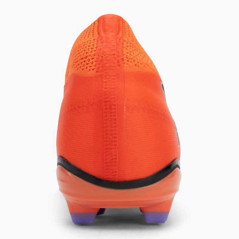 Scarpe da calcio PUMA Future 8 Match Creativity FG/AG da uomo: papavero arancione/nero/ametista scuro/luce piperita 6