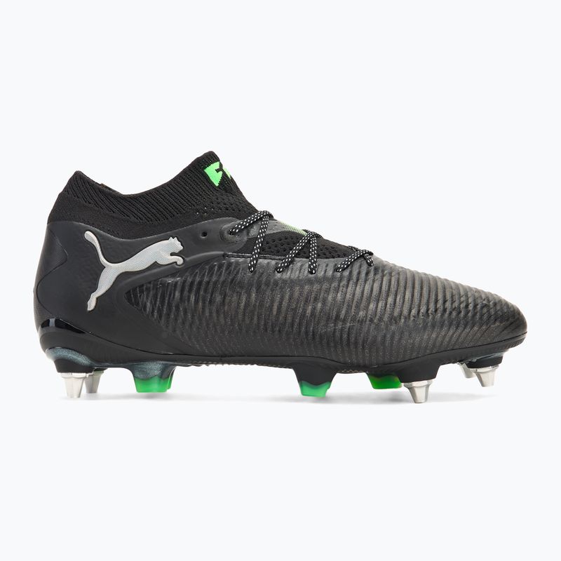 PUMA Future 8 Ultimate MxSG scarpe da calcio uomo puma nero / cool light gray / verde fluo 2