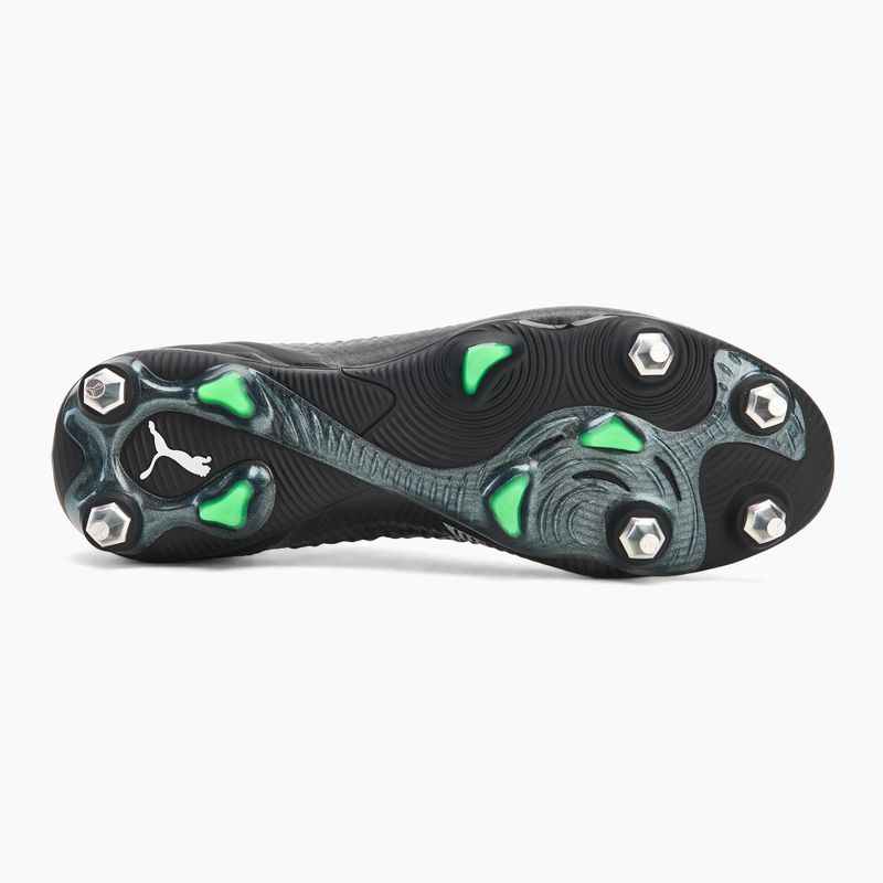 PUMA Future 8 Ultimate MxSG scarpe da calcio uomo puma nero / cool light gray / verde fluo 4