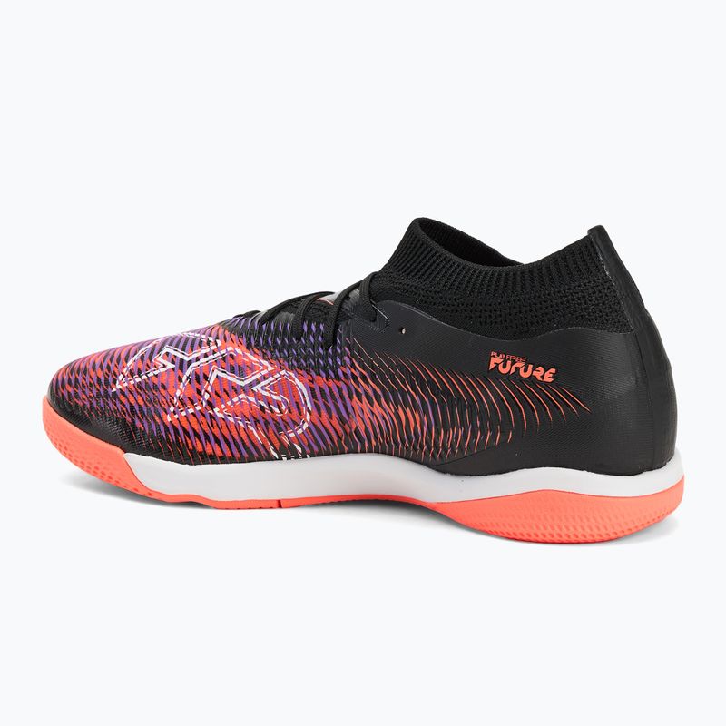 PUMA Future 8 Match It scarpe da calcio uomo puma nero/puma bianco/rosso incandescente 3