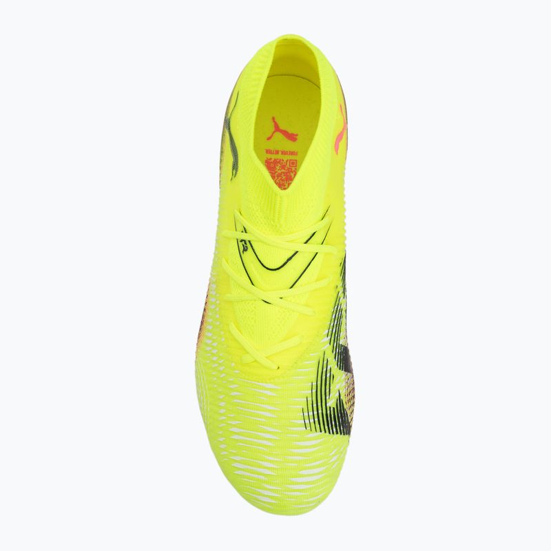 Scarpe da calcio da uomo PUMA Future 8 Match FG/AG yellow alert/puma black/sun strike 5