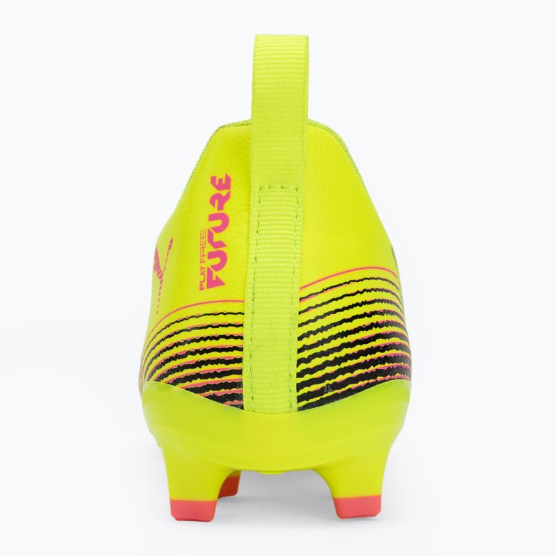 Scarpe da calcio per bambini PUMA Future 8 Play FG/AG Jr yellow alert/puma black/sun struck 6